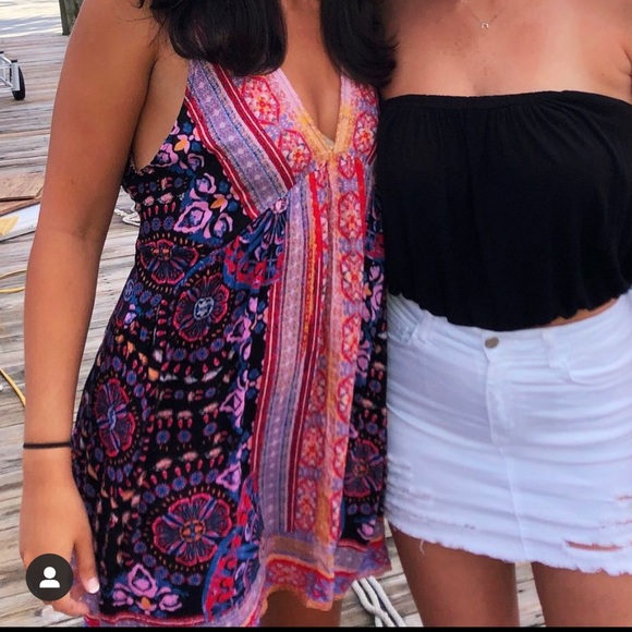 Free people floral paisley napkin dress - Picture 8 of 9